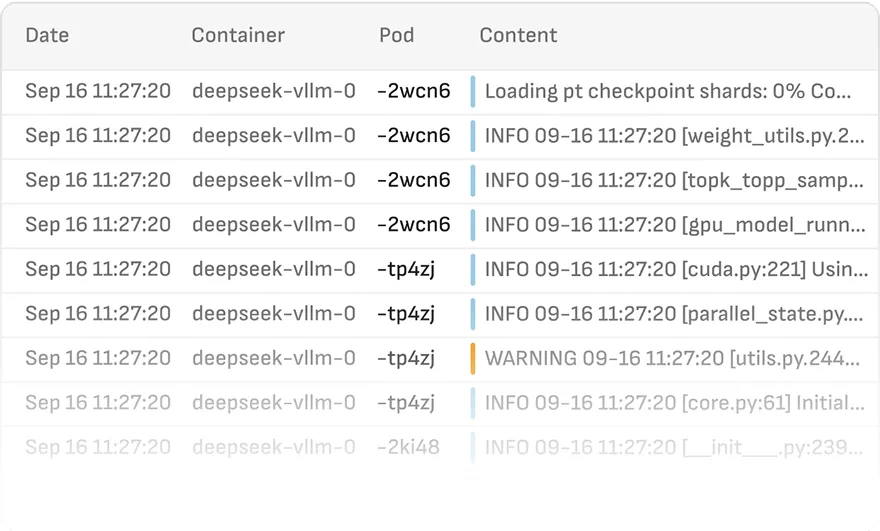 Logs image